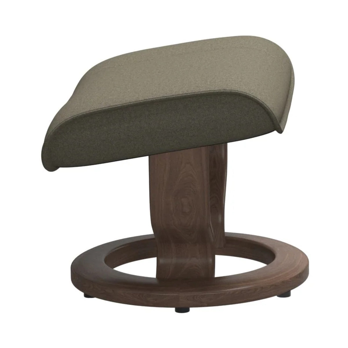 Stressless Admiral fodskammel med Classic-stel i Calido Olive