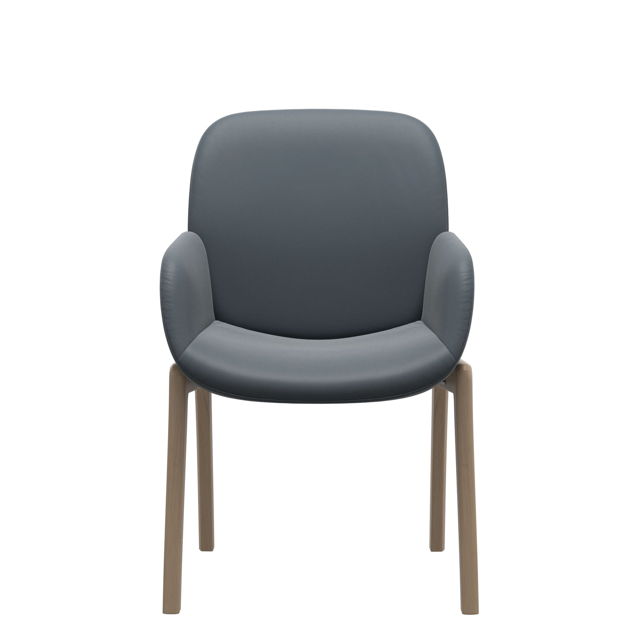 Stressless Bay spisebordsstol m. armlæn - D100 stel i Batick Atlantic Blue