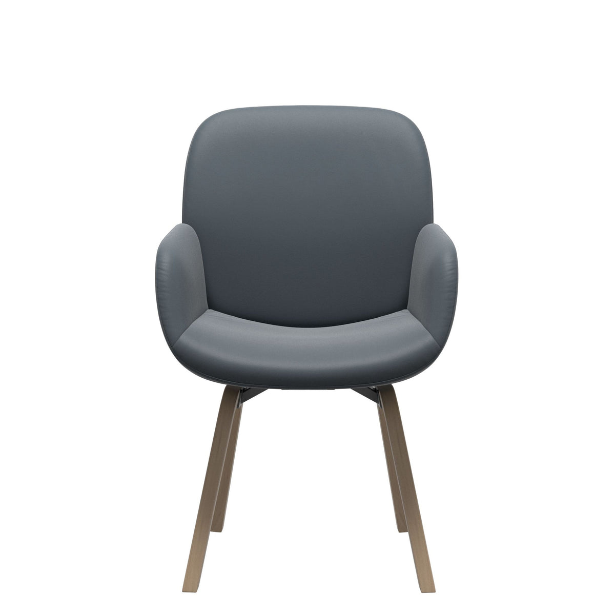 Stressless Bay spisebordsstol m. armlæn - D200 stel i Batick Atlantic Blue