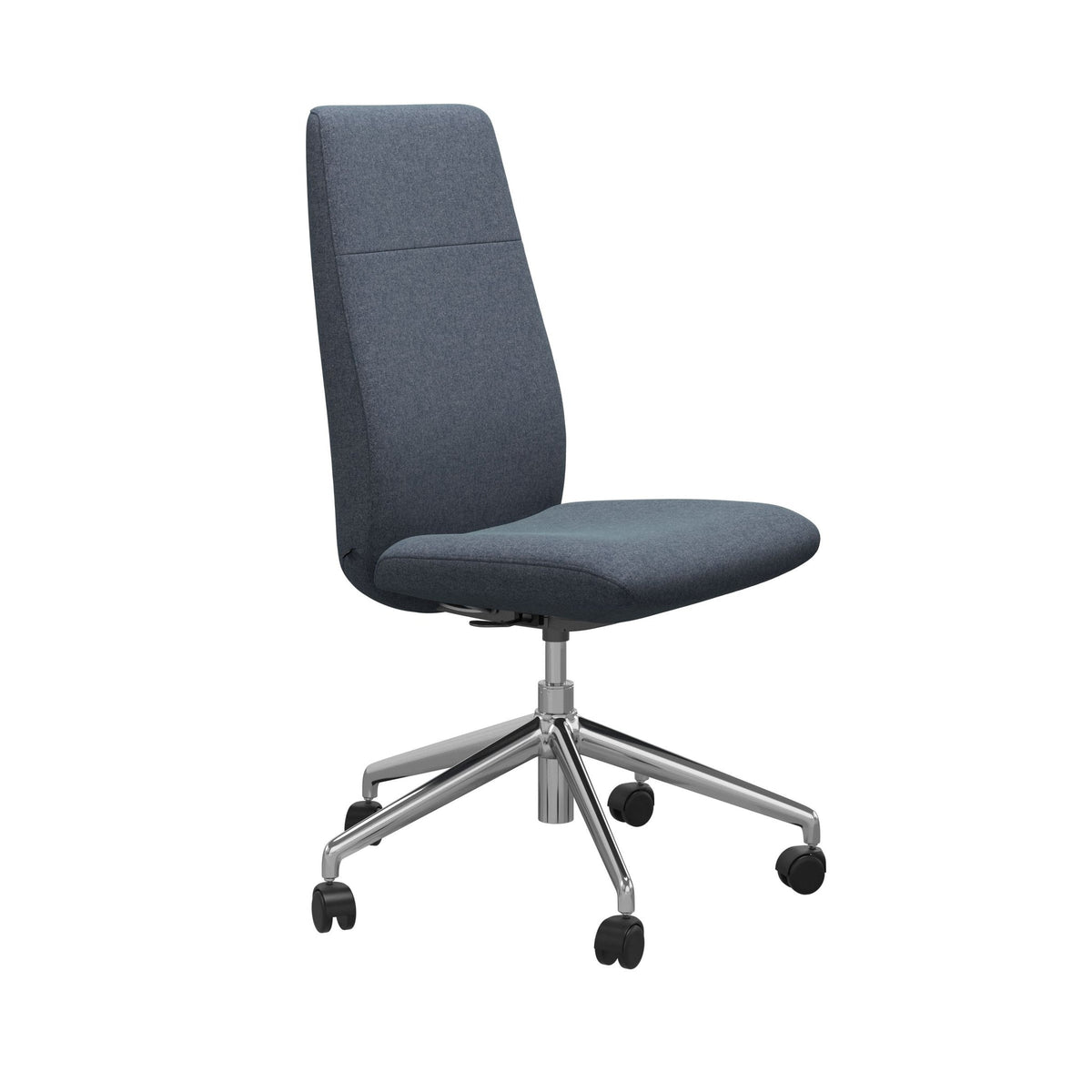 Stressless Chilli kontorstol høj ryg i Calido Blue
