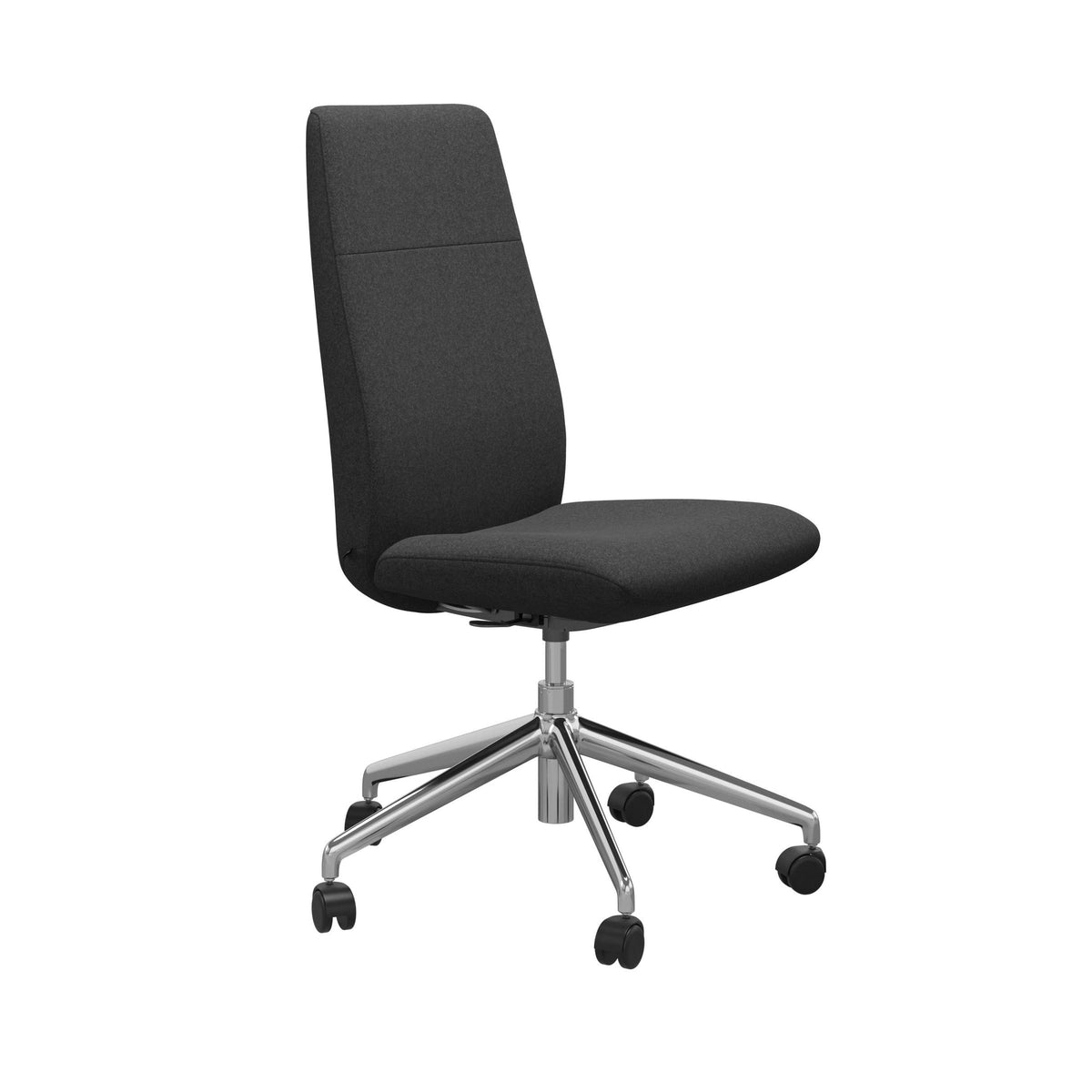 Stressless Chilli kontorstol høj ryg i Calido Dark Grey