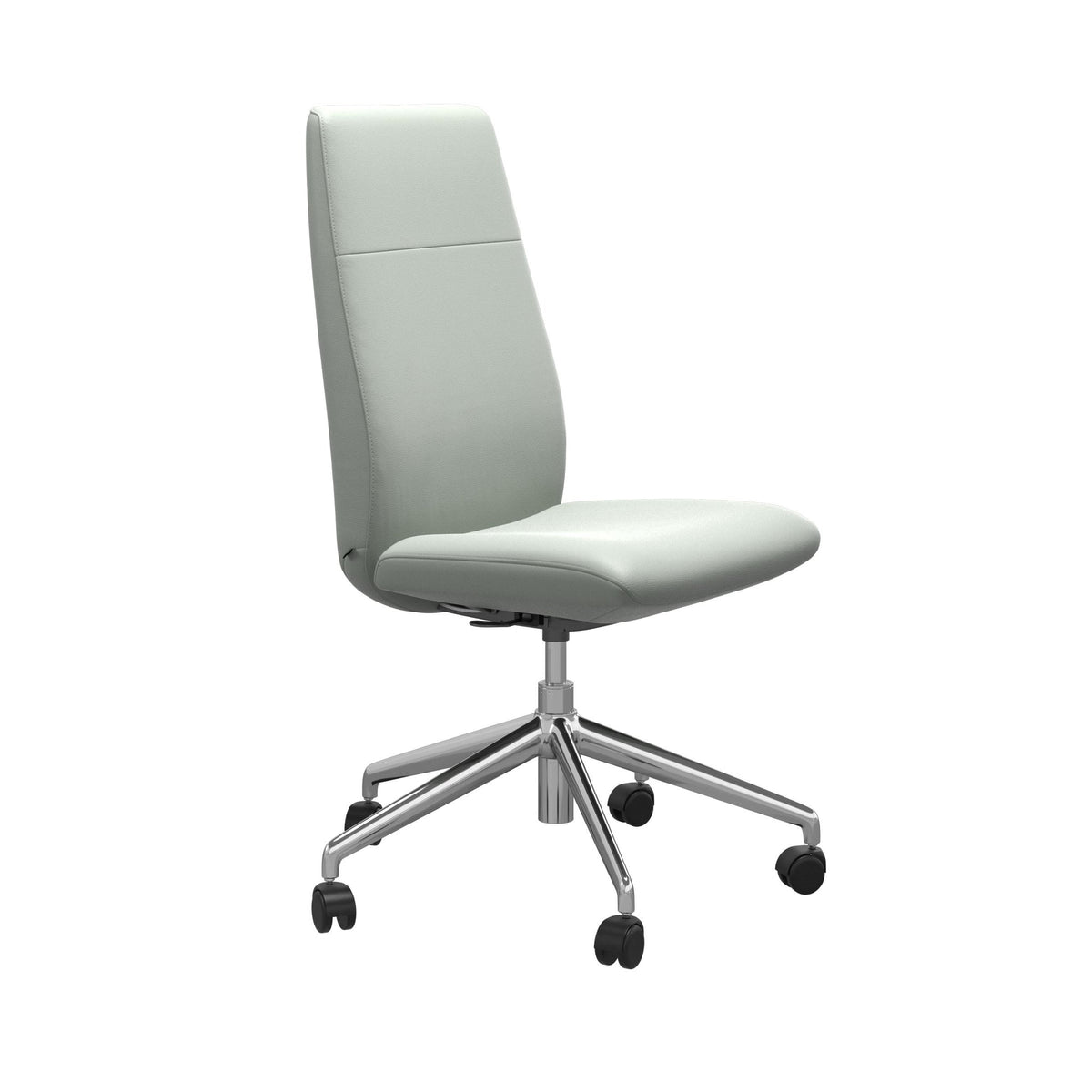 Stressless Chilli kontorstol høj ryg i Paloma Breezy Blue
