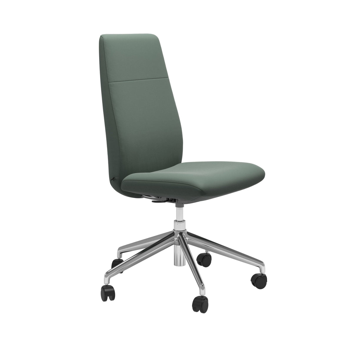 Stressless Chilli kontorstol høj ryg i Paloma Sage Green