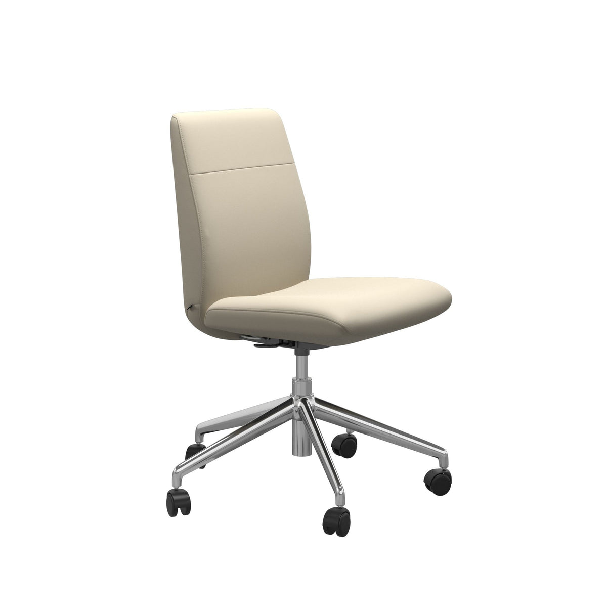 Stressless Chilli kontorstol lav ryg i Batick Cream