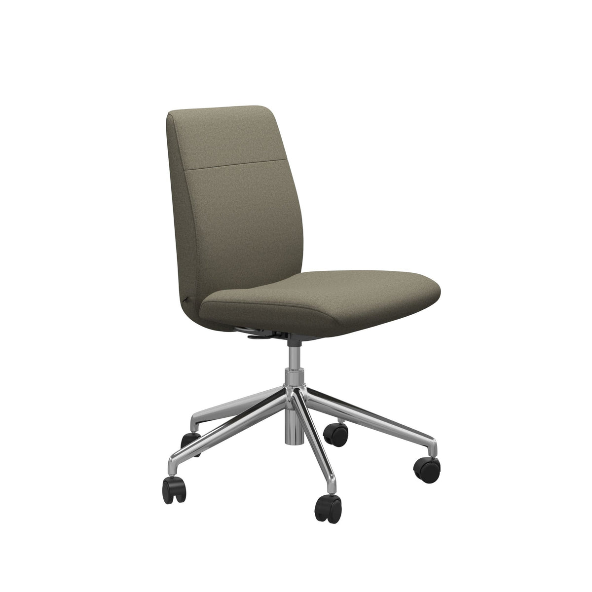 Stressless Chilli kontorstol lav ryg i Calido Olive