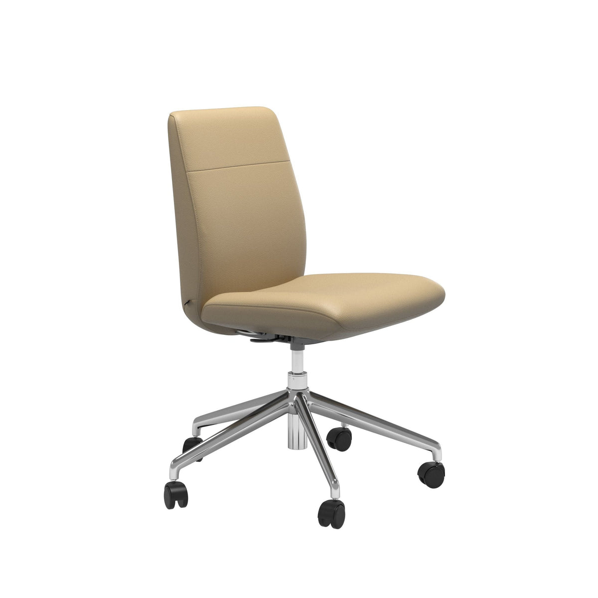 Stressless Chilli kontorstol lav ryg i Velaro Beige