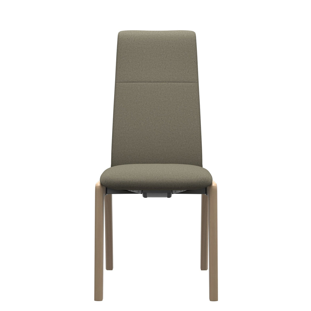 Stressless Chilli spisebordsstol - D100 stel høj ryg i Calido Olive