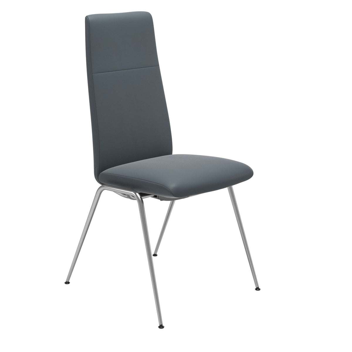 Stressless Chilli spisebordsstol - D300 stel høj ryg i Batick Atlantic Blue