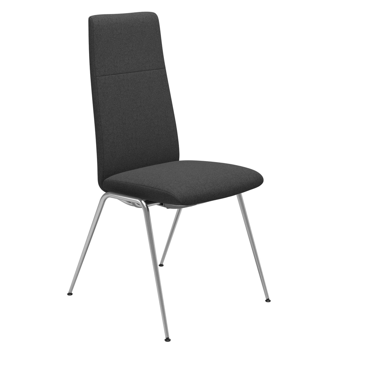 Stressless Chilli spisebordsstol - D300 stel høj ryg i Calido Dark Grey