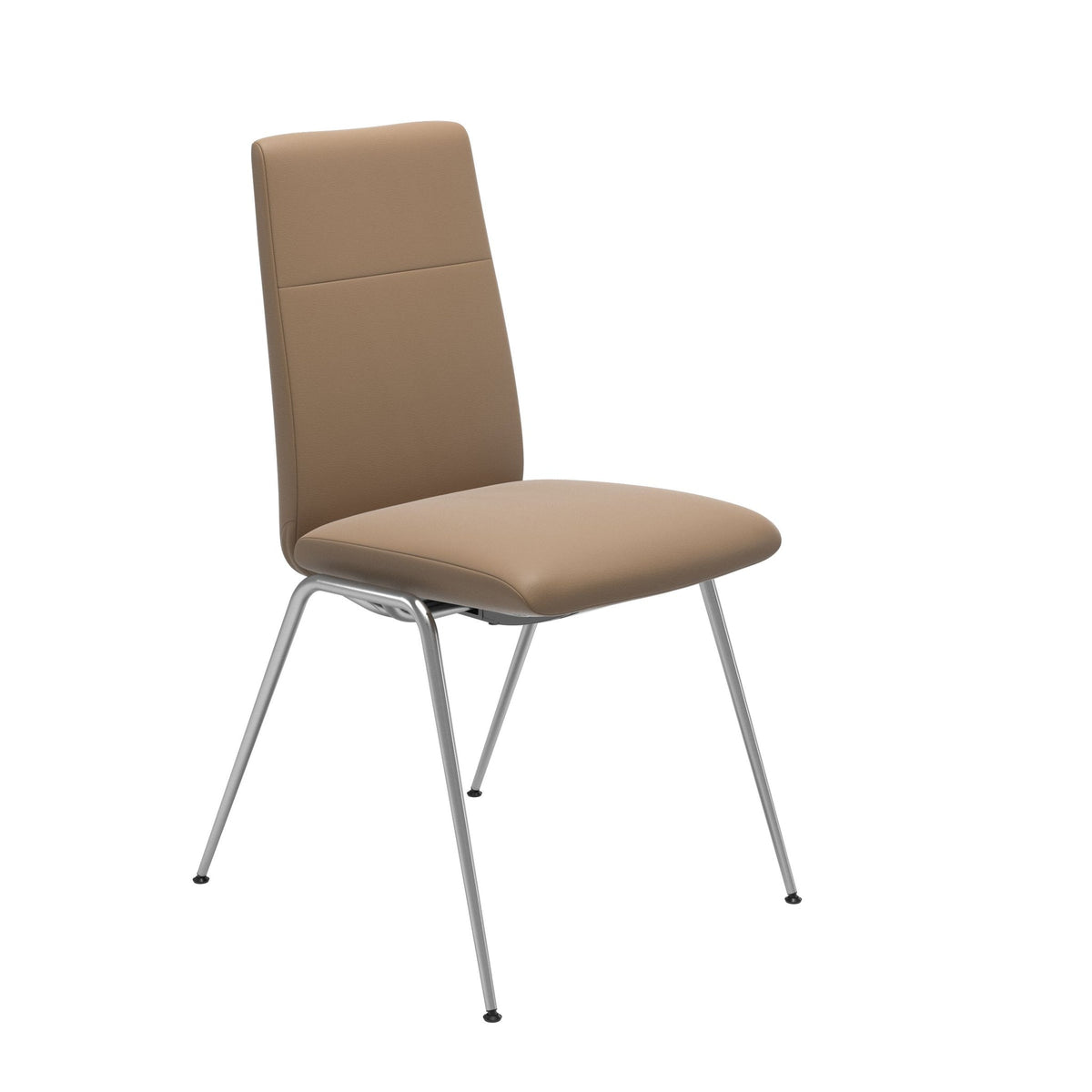 Stressless Chilli spisebordsstol - D300 stel lav ryg i Paloma Almond