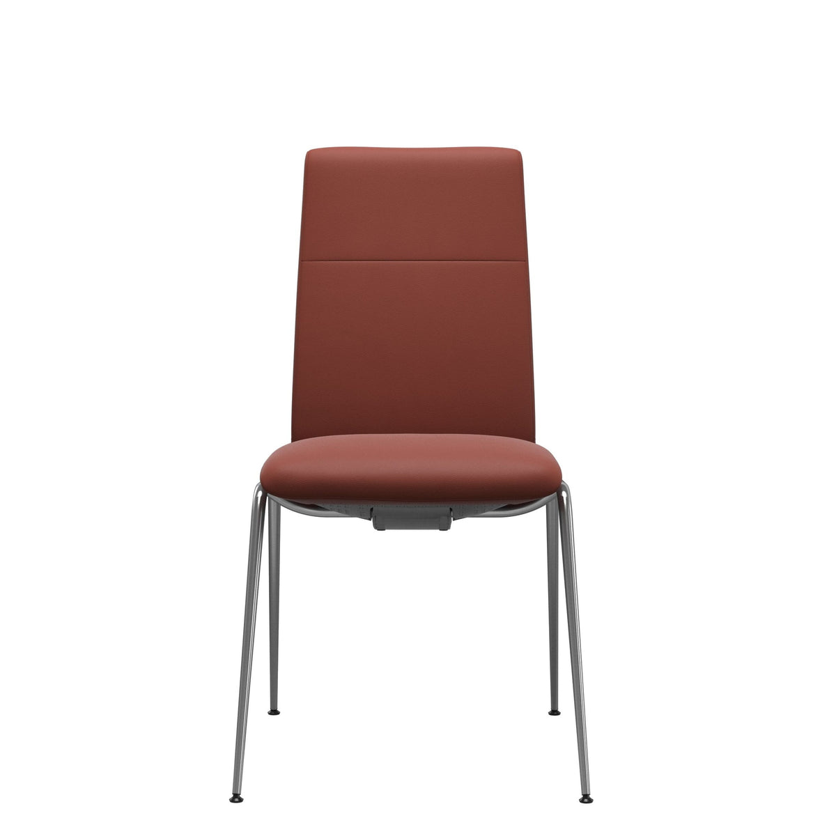 Stressless Chilli spisebordsstol - D300 stel lav ryg i Paloma Dark Henna