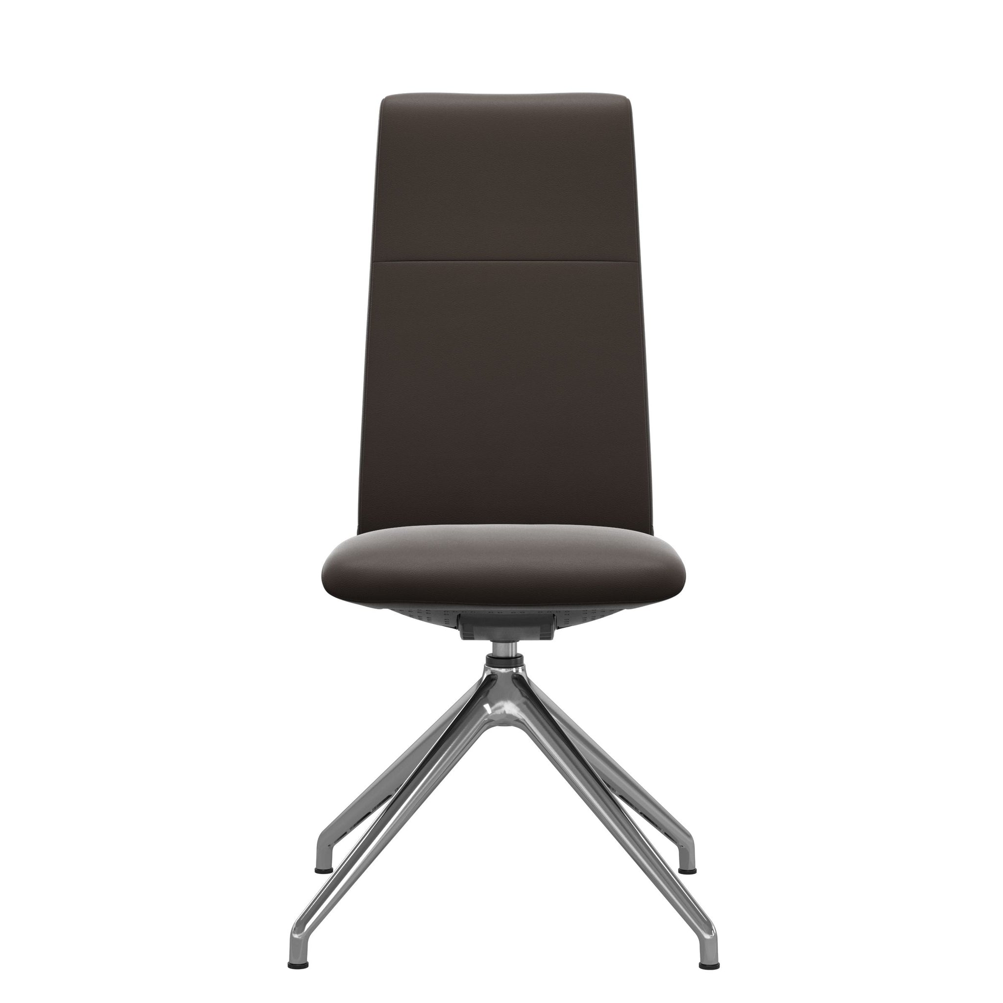 Stressless Chilli spisebordsstol - D350 drejestel høj ryg i Paloma Chestnut