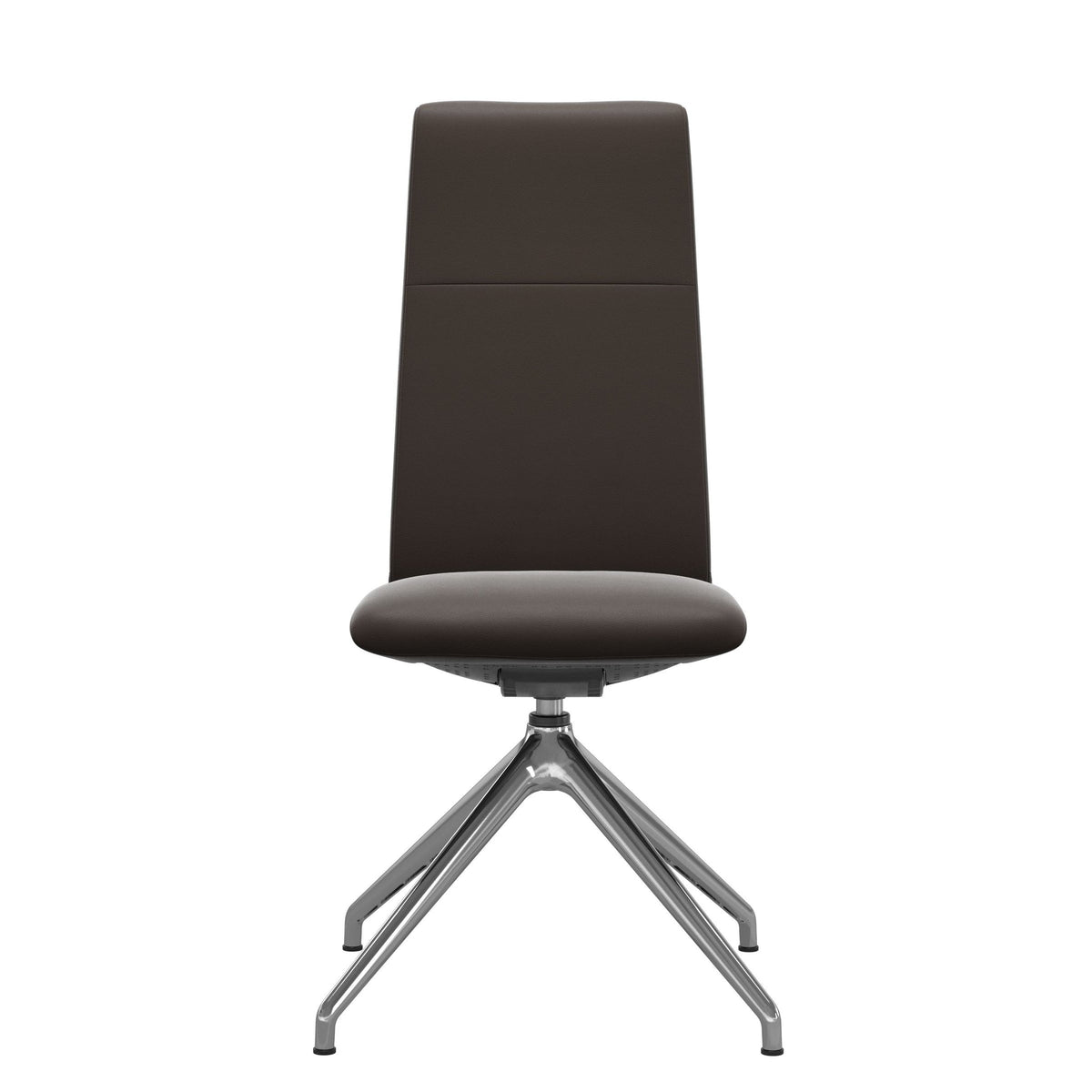 Stressless Chilli spisebordsstol - D350 drejestel høj ryg i Paloma Chestnut