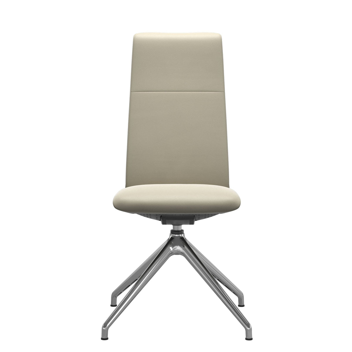 Stressless Chilli spisebordsstol - D350 drejestel høj ryg i Paloma Light Grey