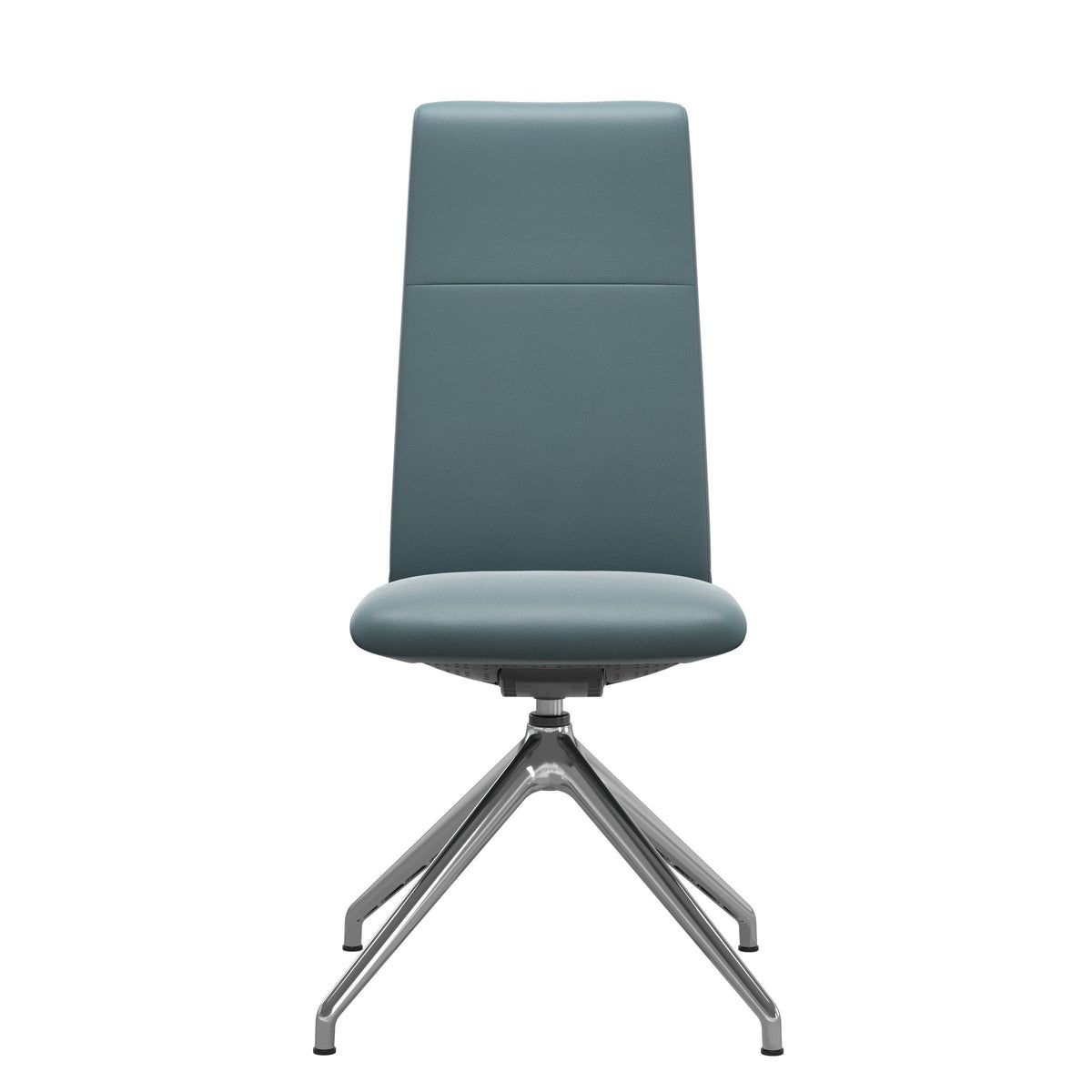 Stressless Chilli spisebordsstol - D350 drejestel høj ryg i Paloma Teal Blue