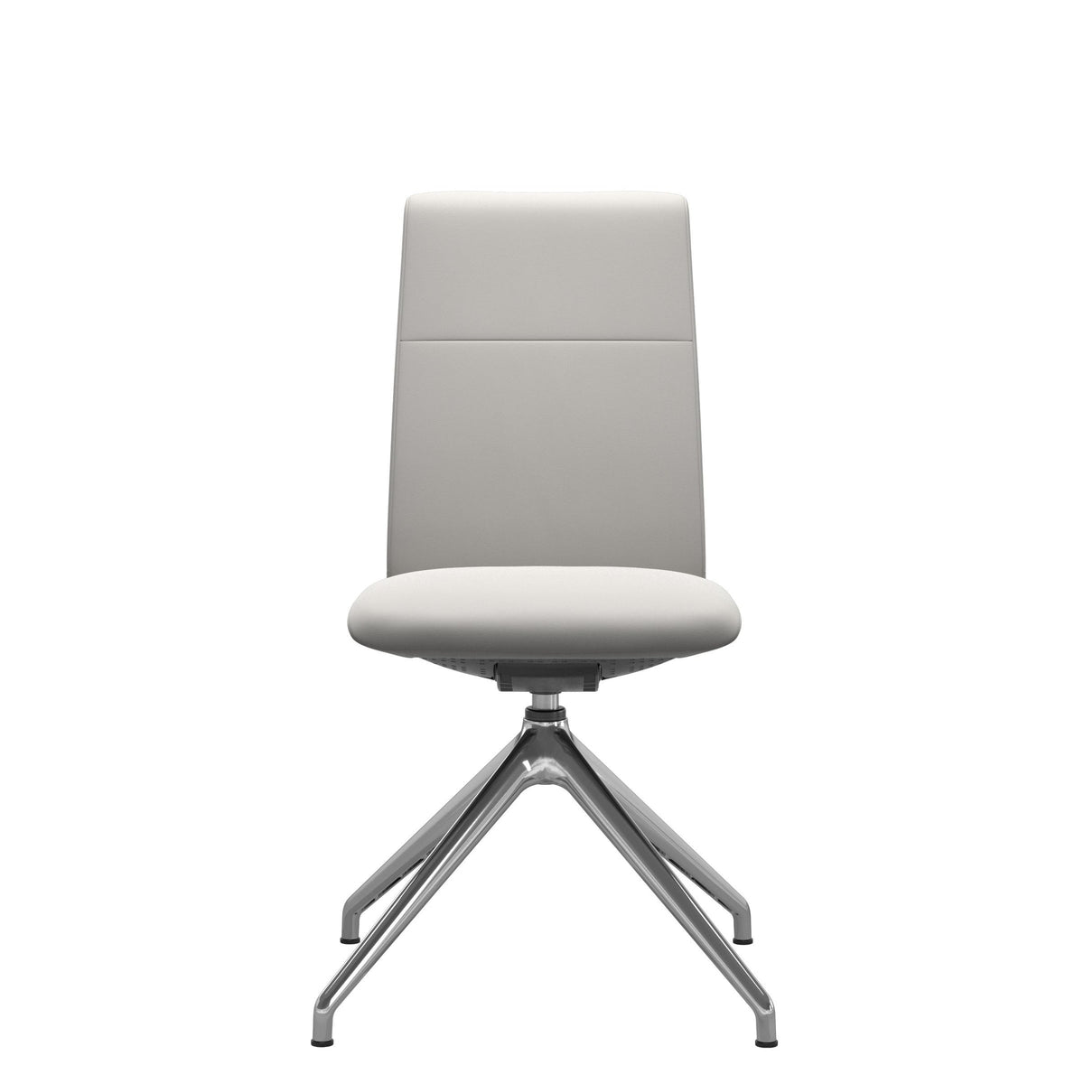 Stressless Chilli spisebordsstol - D350 drejestel lav ryg i Batick Platinum Grey
