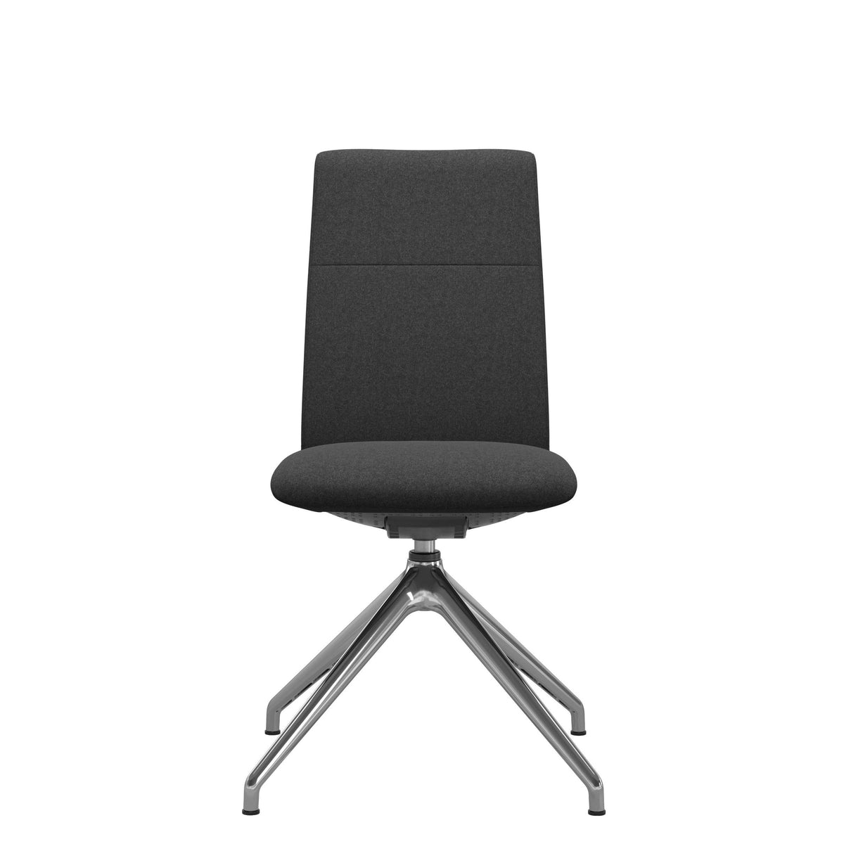 Stressless Chilli spisebordsstol - D350 drejestel lav ryg i Calido Dark Grey