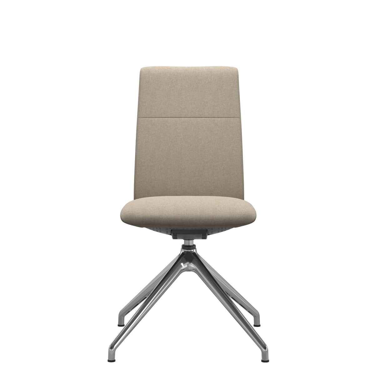 Stressless Chilli spisebordsstol - D350 drejestel lav ryg i Calido Light Beige