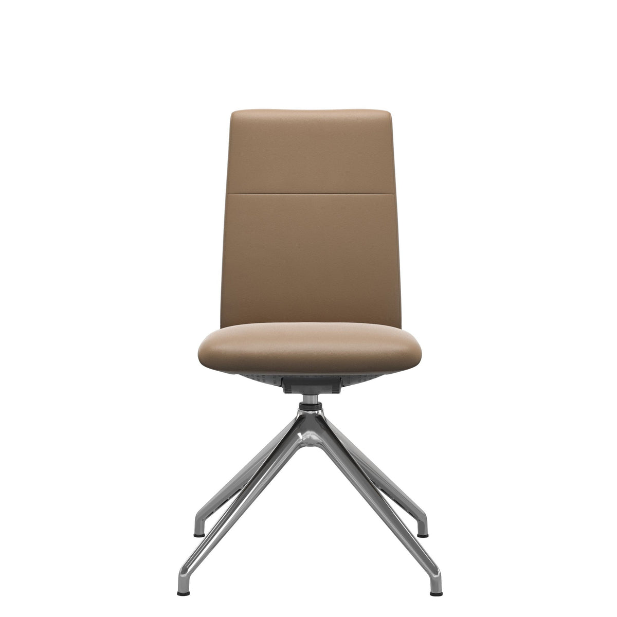 Stressless Chilli spisebordsstol - D350 drejestel lav ryg i Paloma Almond