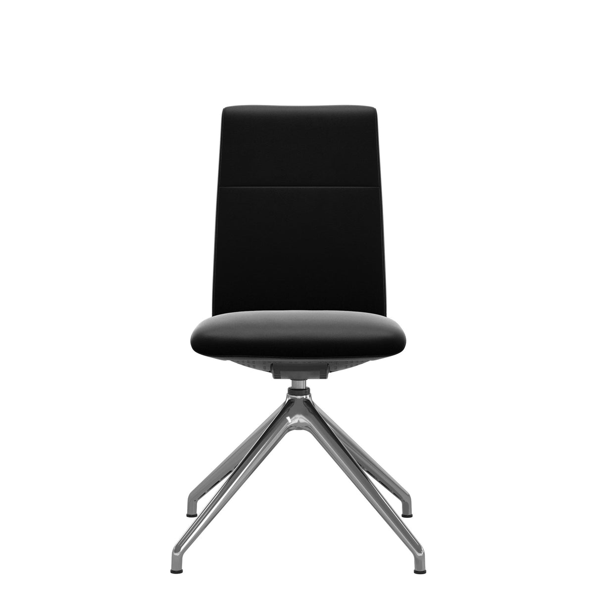 Stressless Chilli spisebordsstol - D350 drejestel lav ryg i Paloma Black