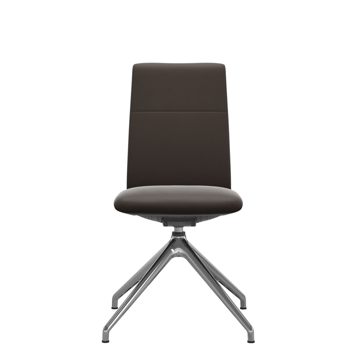 Stressless Chilli spisebordsstol - D350 drejestel lav ryg i Paloma Chestnut