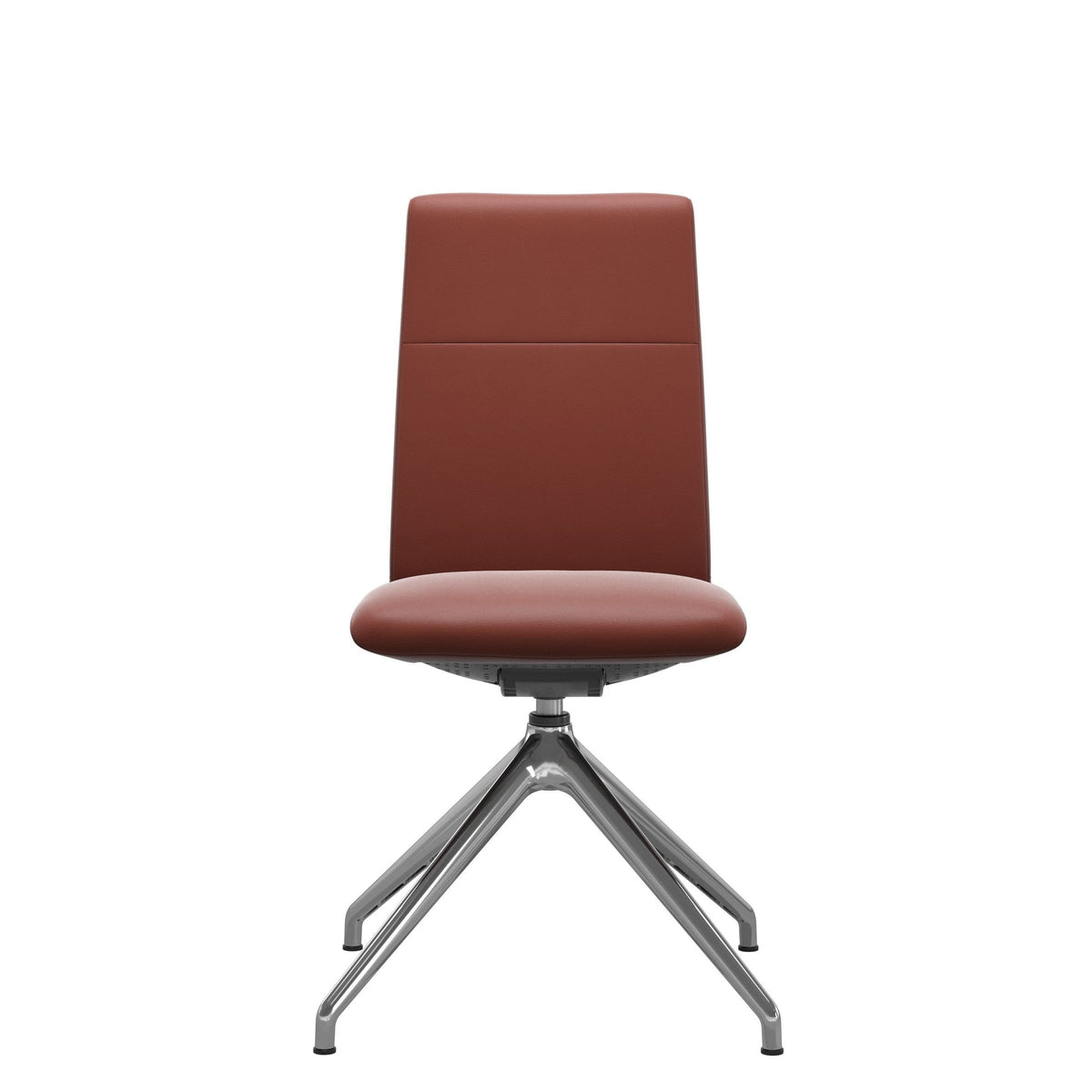 Stressless Chilli spisebordsstol - D350 drejestel lav ryg i Paloma Dark Henna