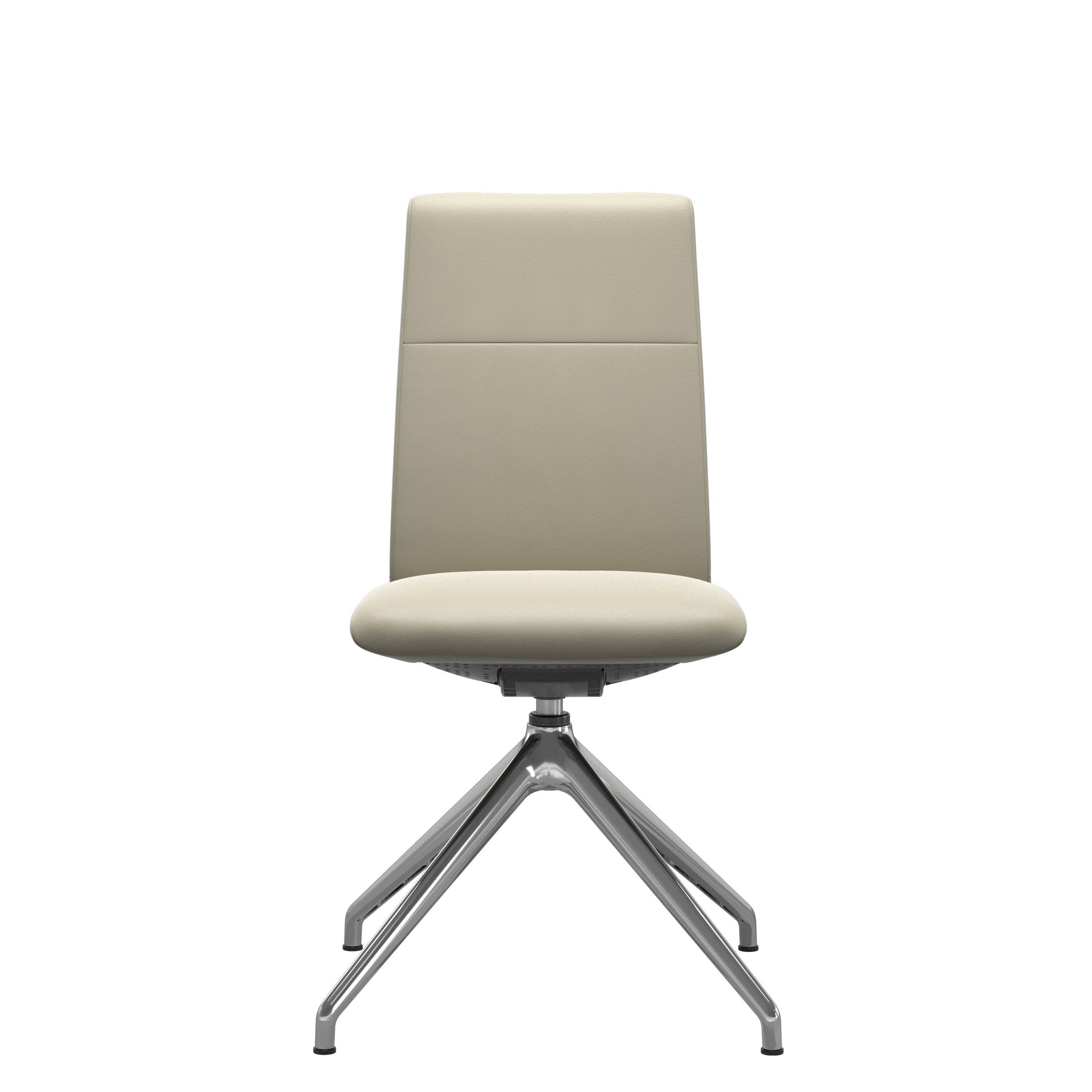 Stressless Chilli spisebordsstol - D350 drejestel lav ryg i Paloma Light Grey