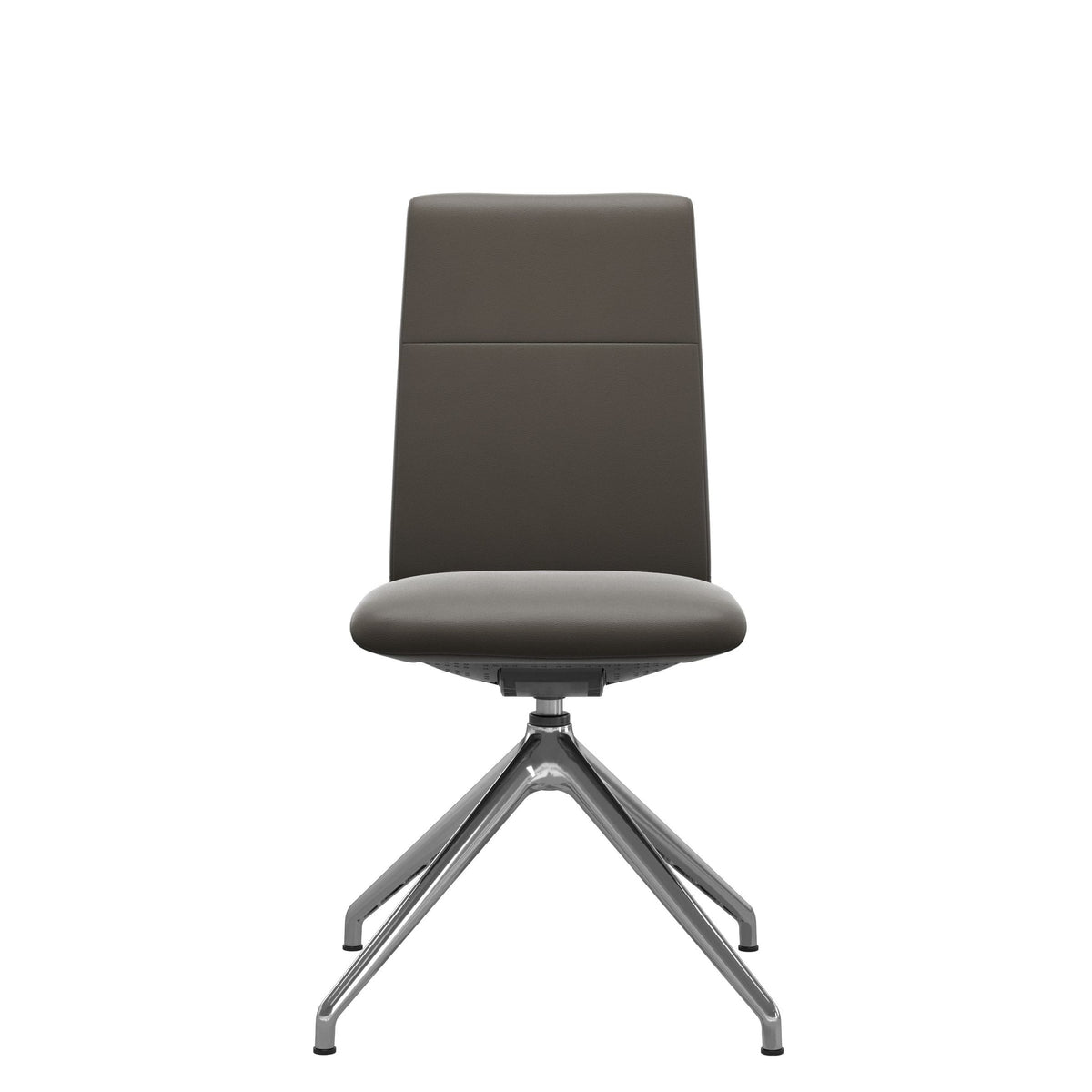 Stressless Chilli spisebordsstol - D350 drejestel lav ryg i Paloma Metal Grey