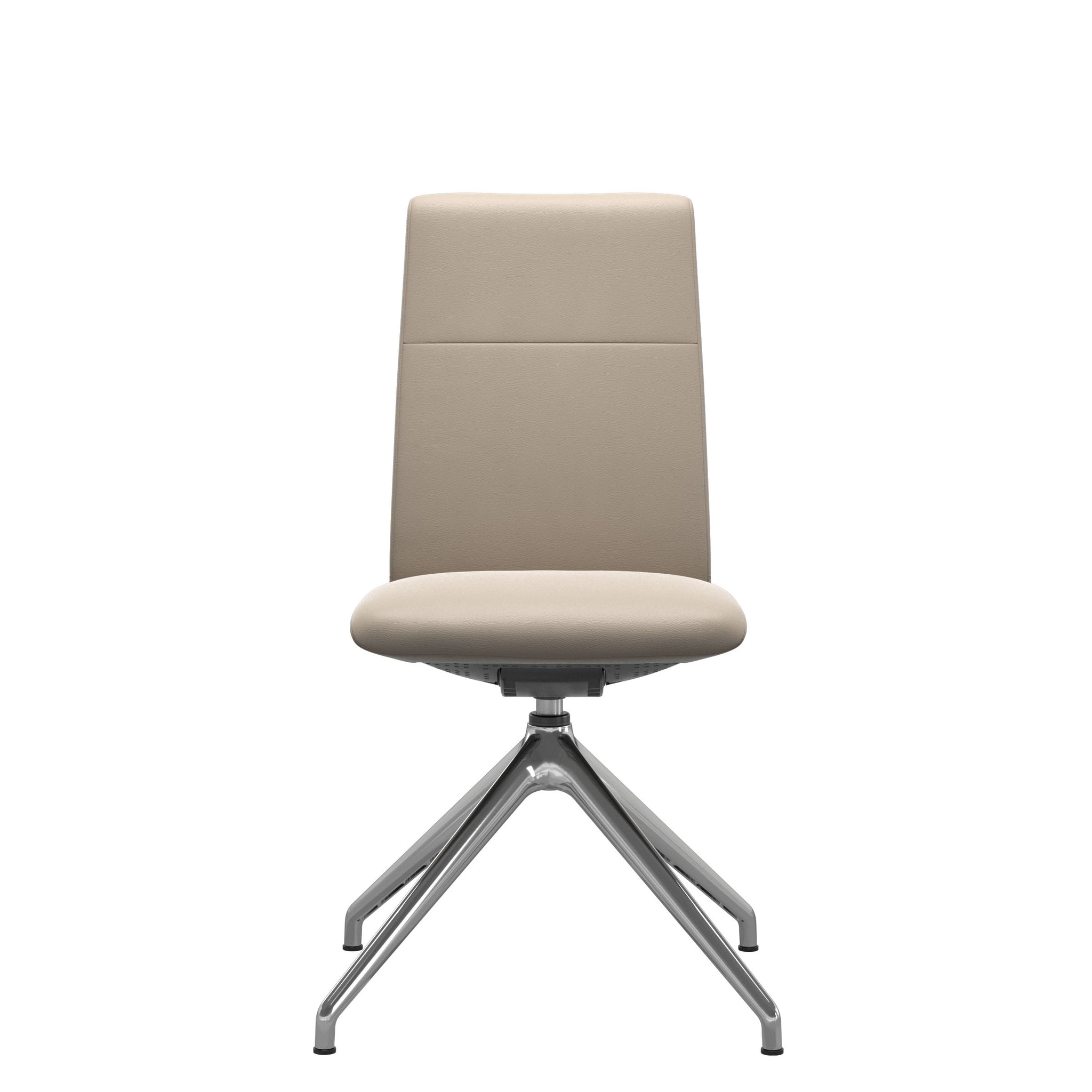 Stressless Chilli spisebordsstol - D350 drejestel lav ryg i Paloma Mushroom