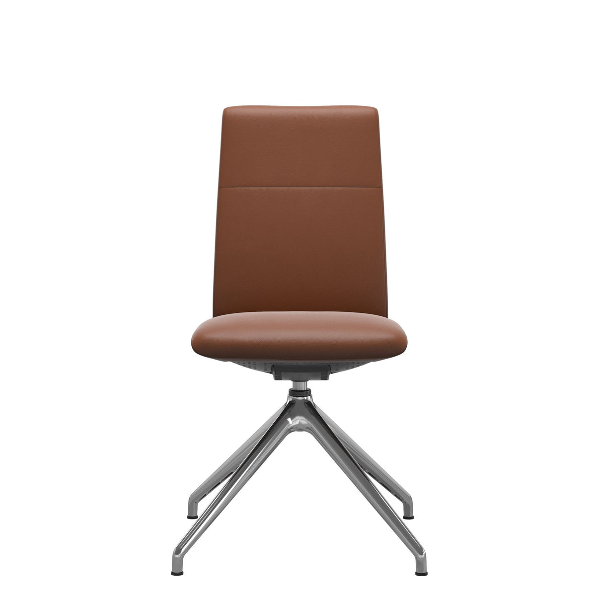 Stressless Chilli spisebordsstol - D350 drejestel lav ryg i Paloma New Cognac
