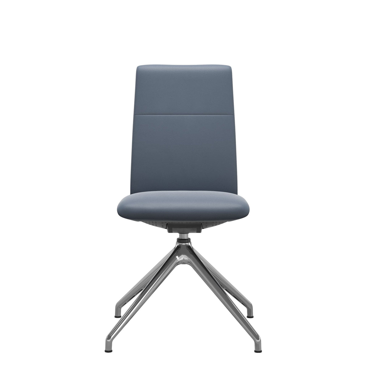 Stressless Chilli spisebordsstol - D350 drejestel lav ryg i Paloma Sparrow Blue