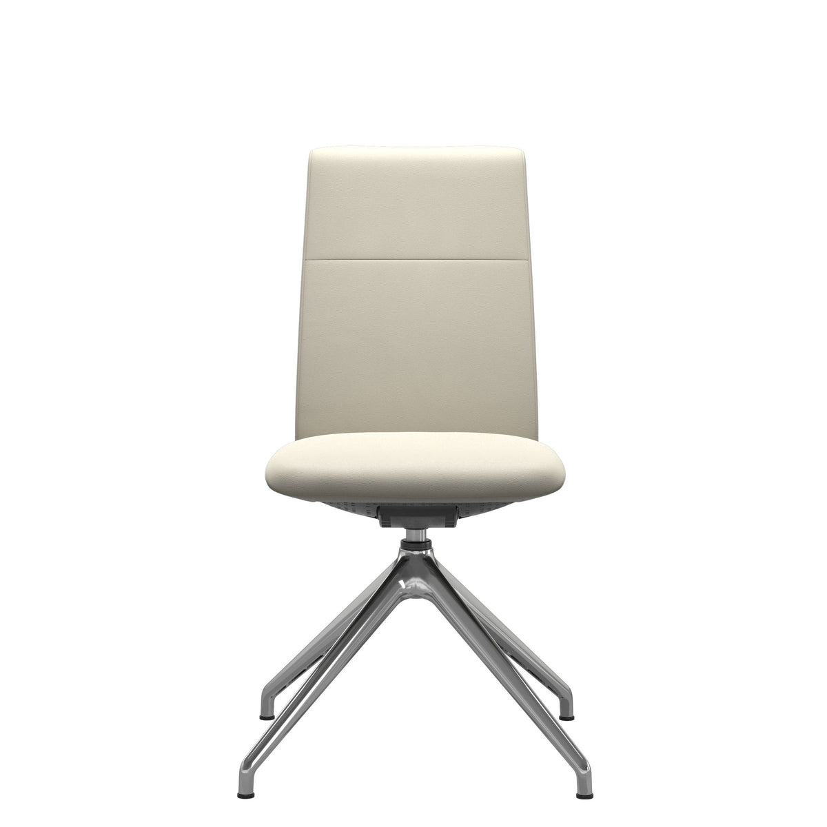 Stressless Chilli spisebordsstol - D350 drejestel lav ryg i Paloma Vanilla