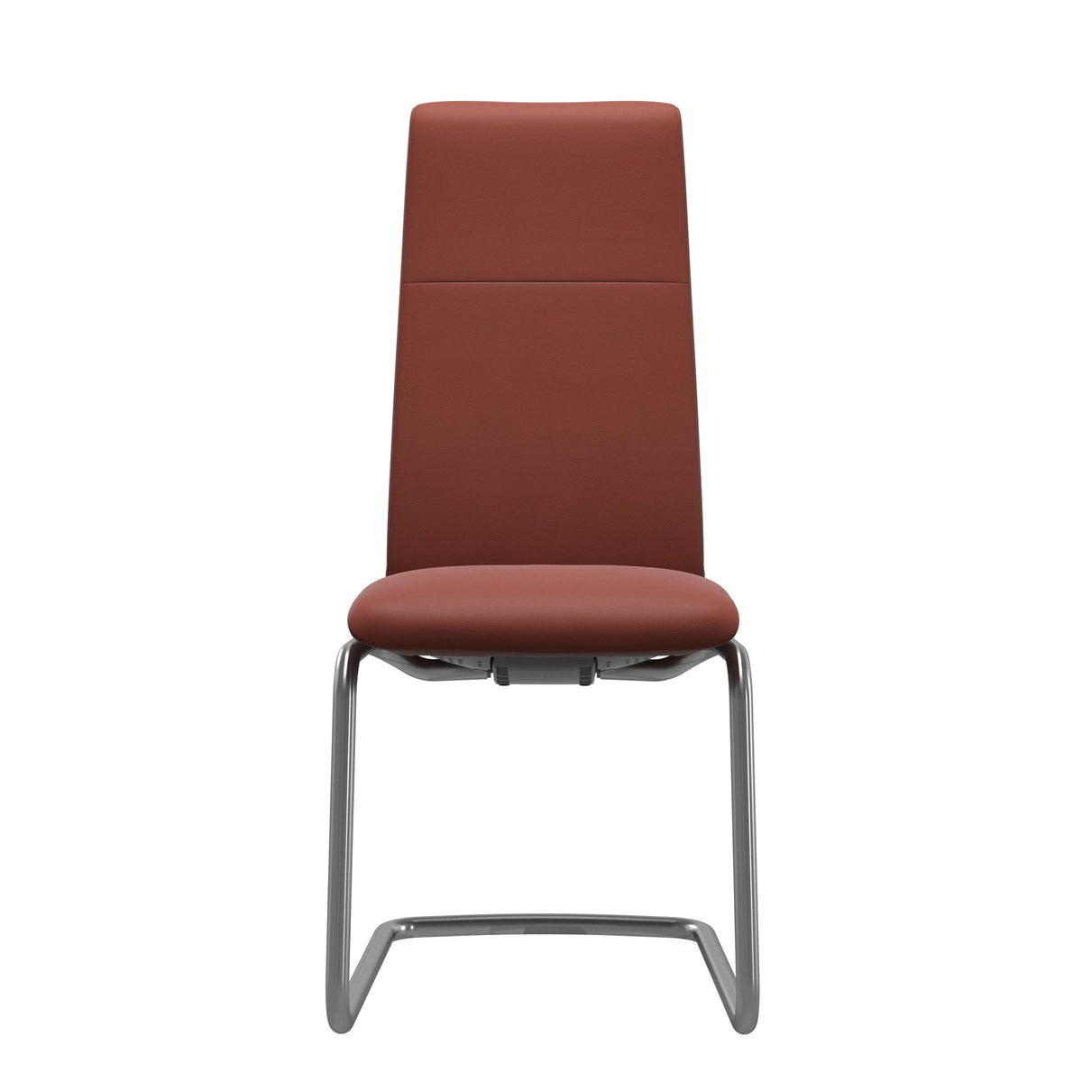 Stressless Chilli spisebordsstol - D400 stel høj ryg i Paloma Dark Henna