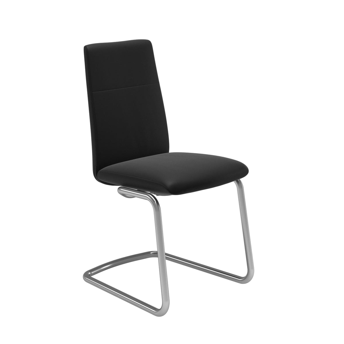 Stressless Chilli spisebordsstol - D400 stel lav ryg i Paloma Black