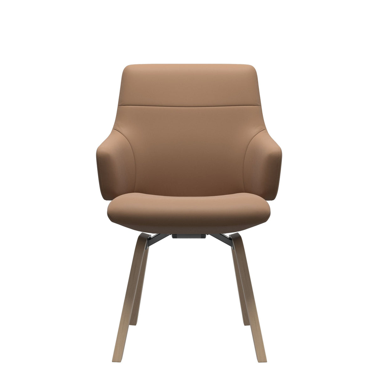 Stressless Chilli spisebordsstol m. armlæn - D200 stel lav ryg i Batick Latte