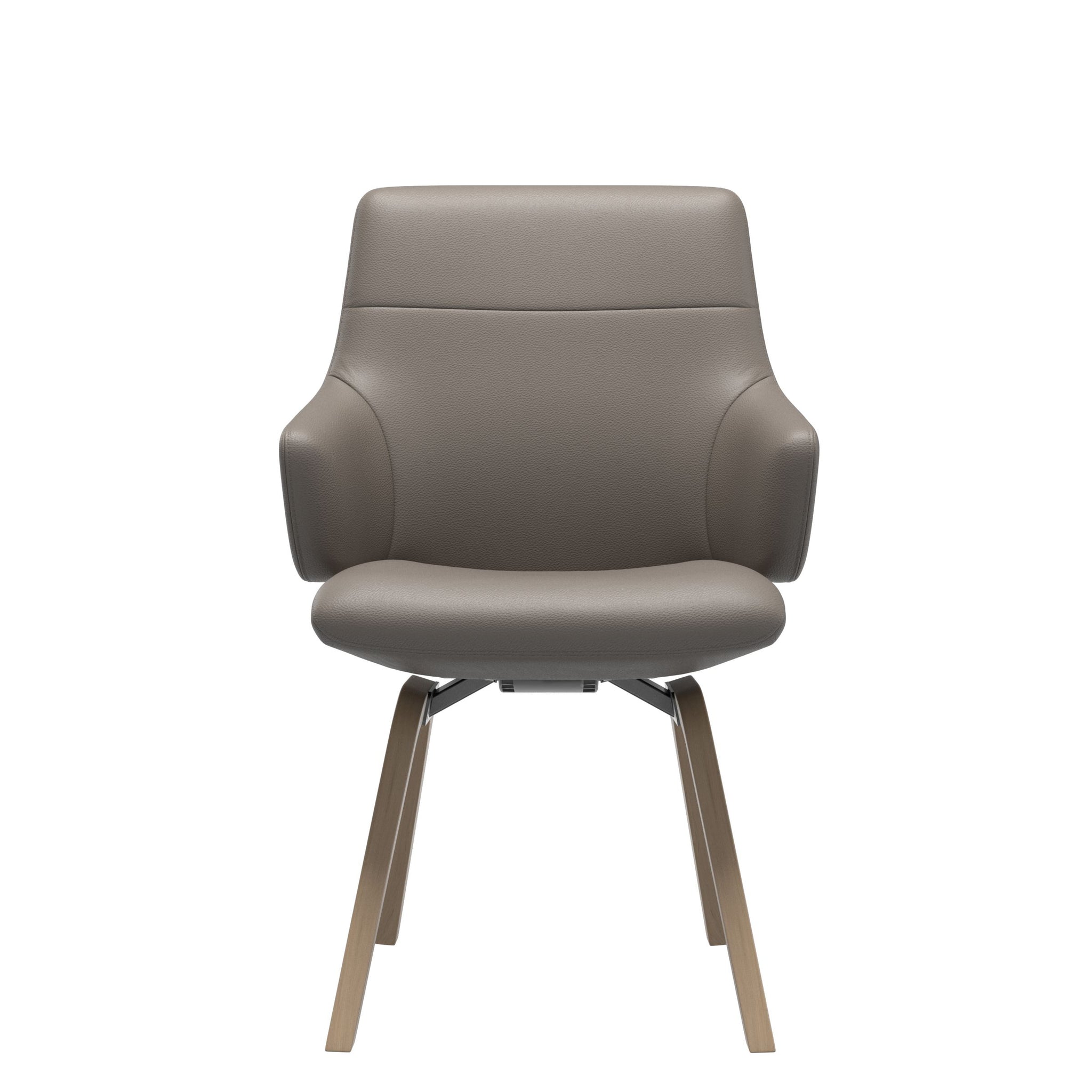 Stressless Chilli spisebordsstol m. armlæn - D200 stel lav ryg i Velaro Grey