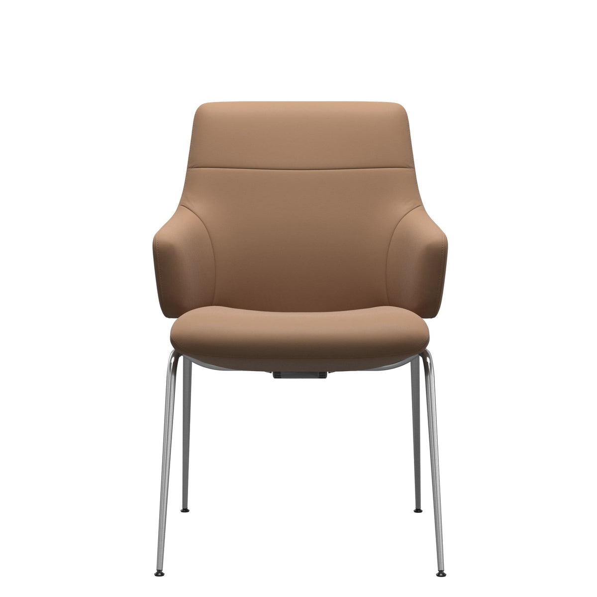 Stressless Chilli spisebordsstol m. armlæn - D300 stel lav ryg i Batick Latte