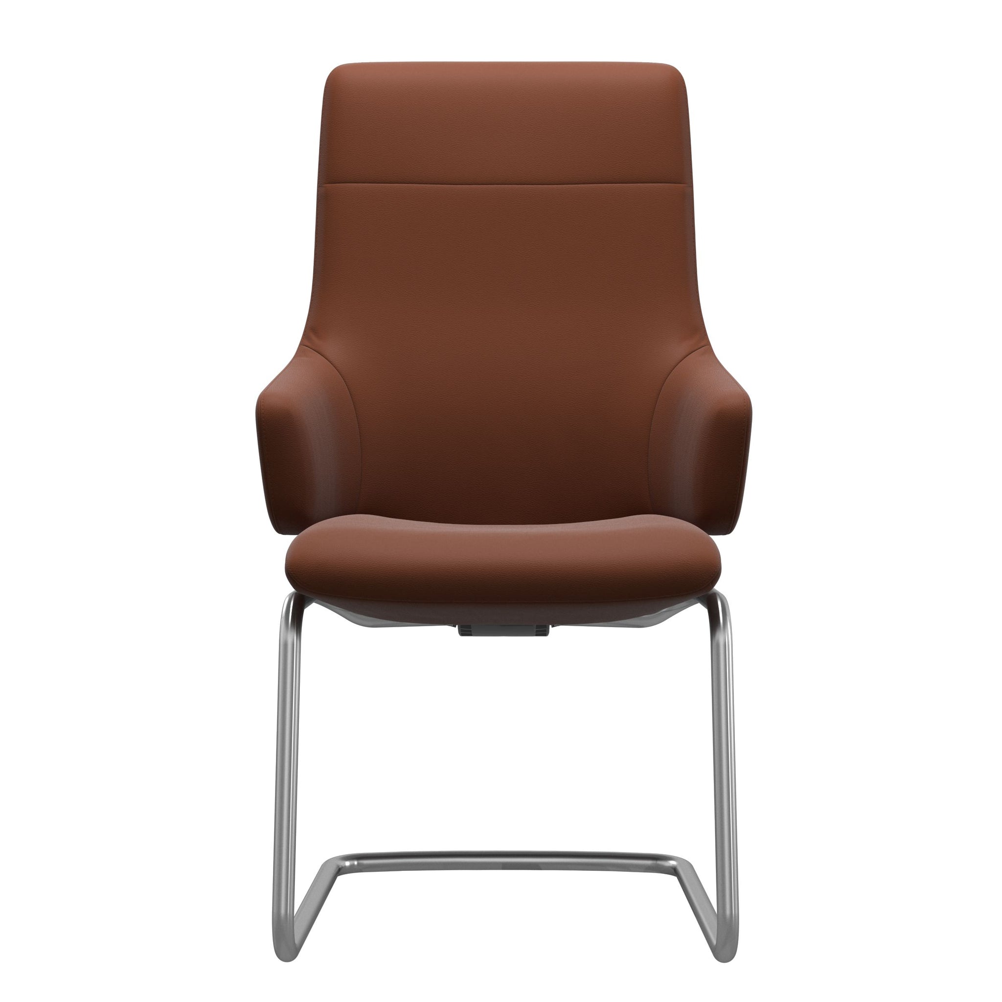 Stressless Chilli spisebordsstol m. armlæn - D400 stel høj ryg i Paloma Copper