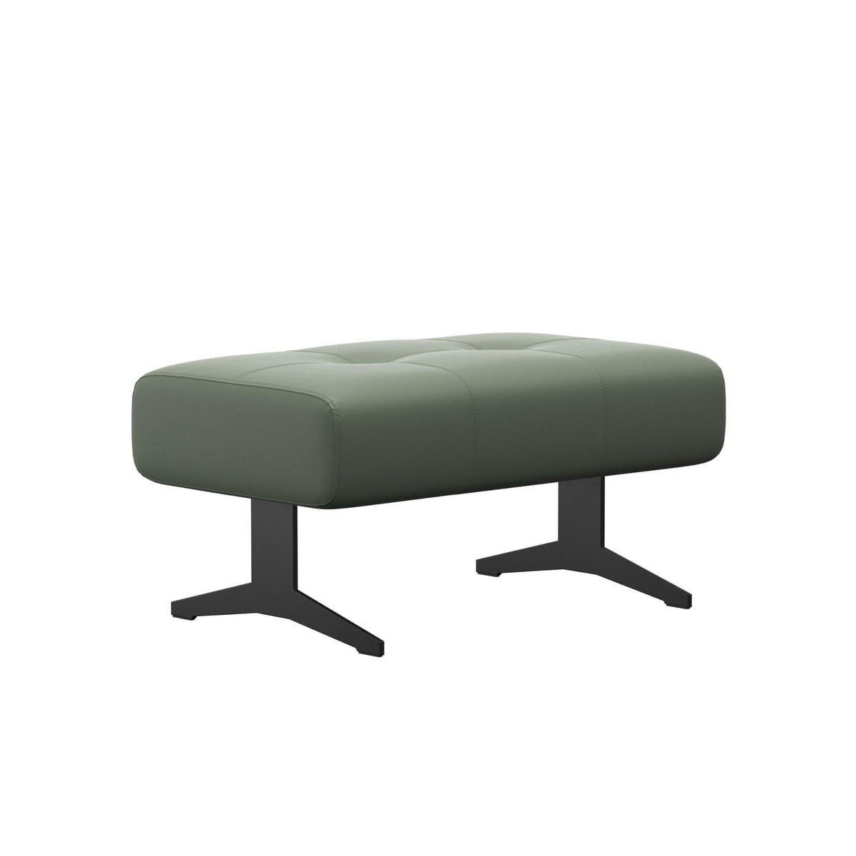 Stressless Ella puf large i Batick Thyme Green