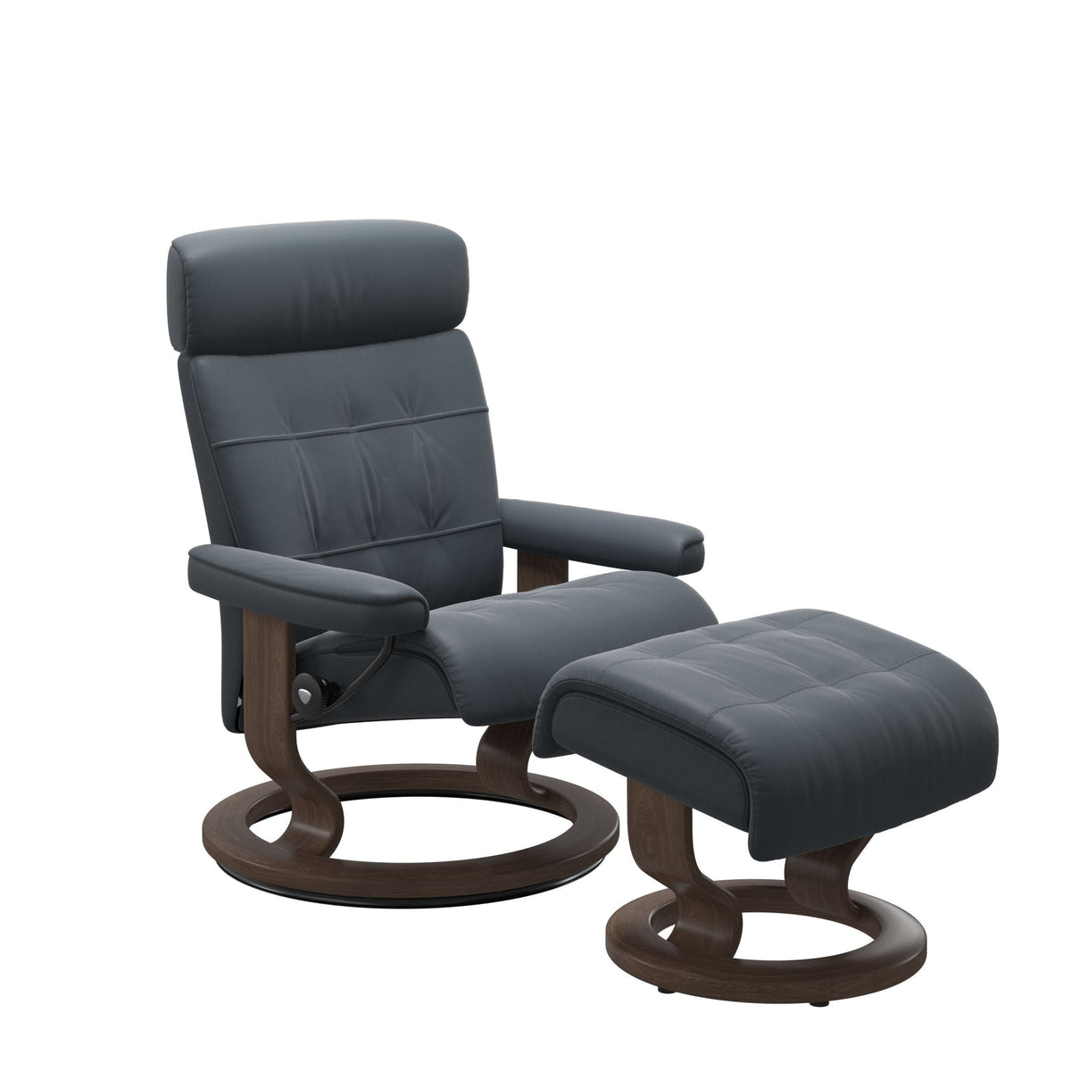 Stressless Erik Classic lænestol i Batick Atlantic Blue