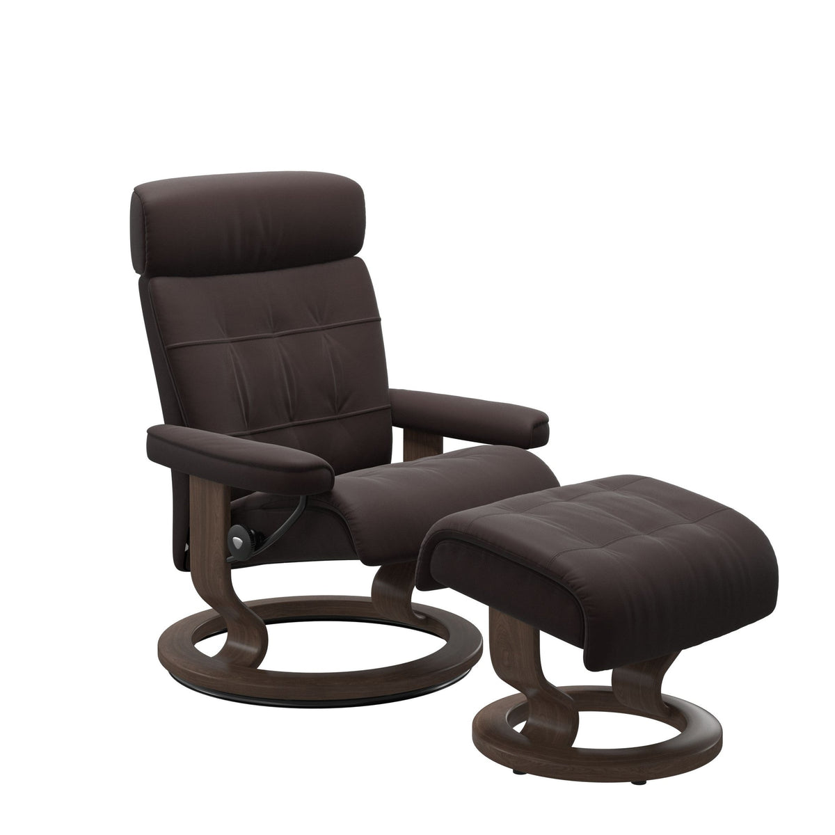 Stressless Erik Classic lænestol i Paloma Chocolate