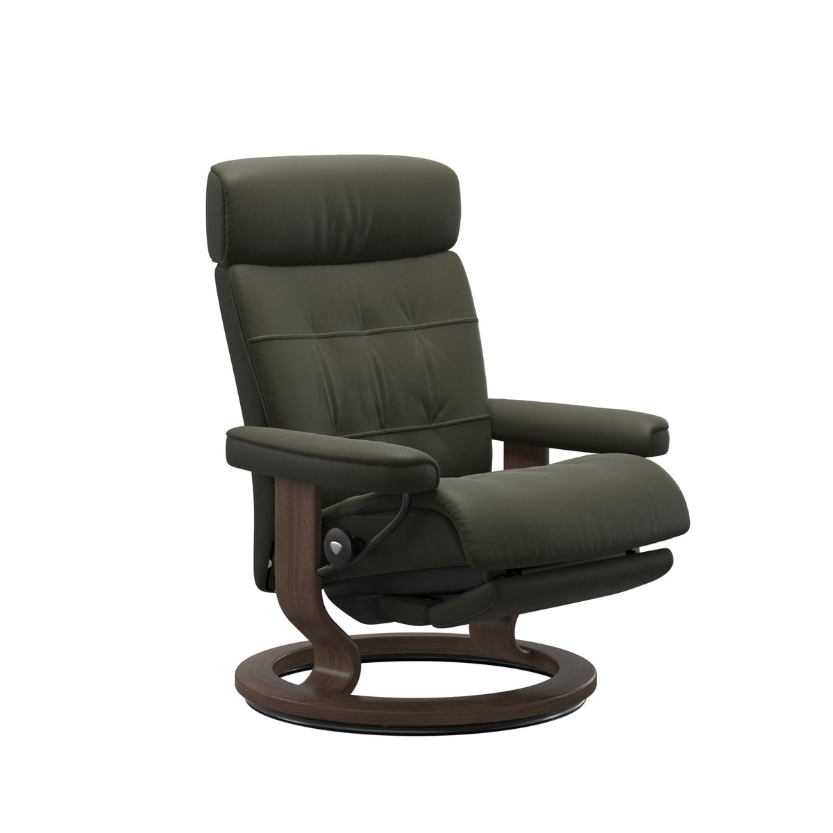 Stressless Erik Classic lænestol m. recliner i Paloma Dark Olive