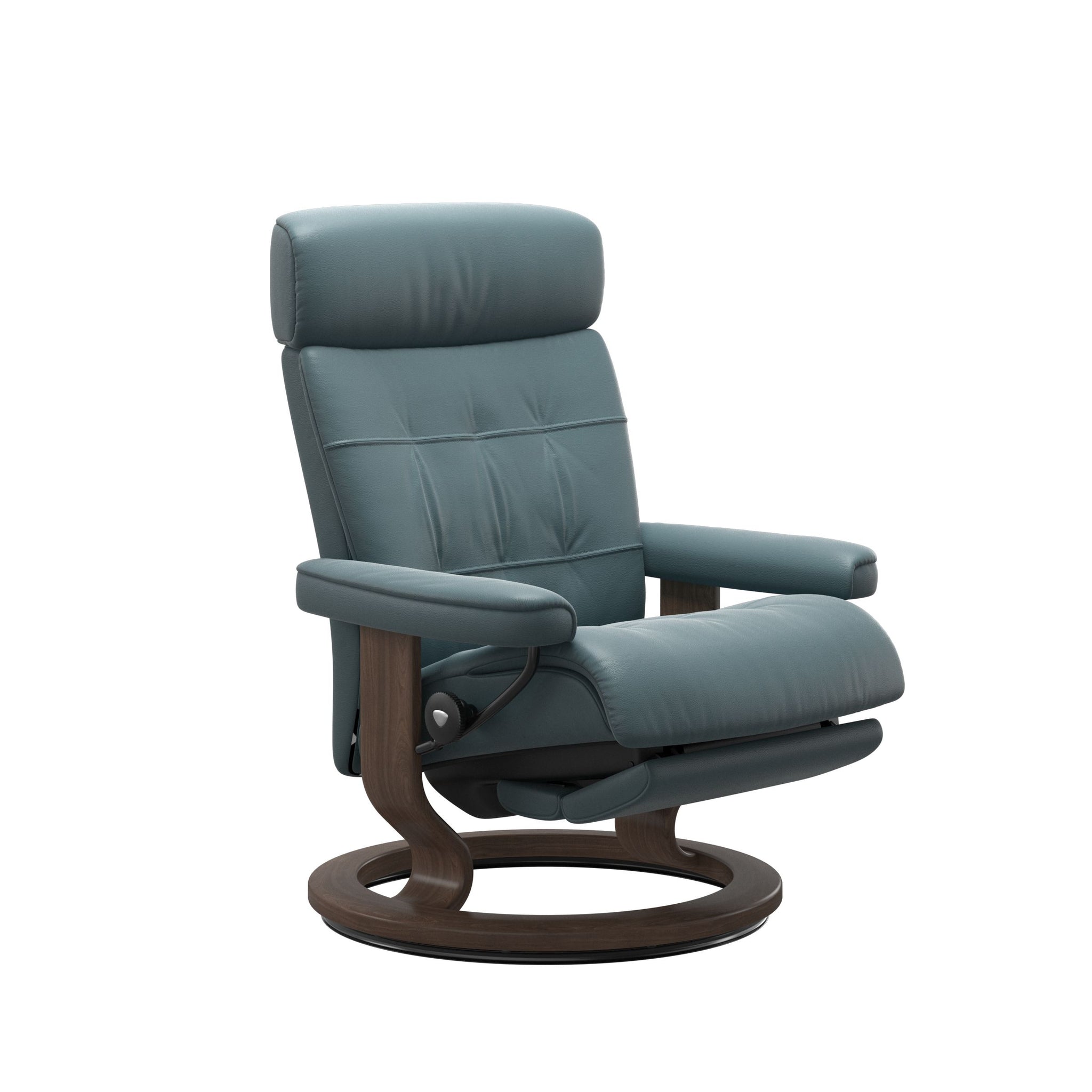 Stressless Erik Classic lænestol m. recliner i Paloma Teal Blue