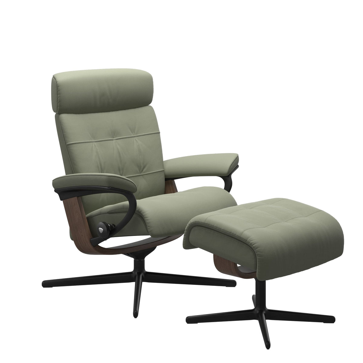 Stressless Erik Cross lænestol i Paloma Shadow Green