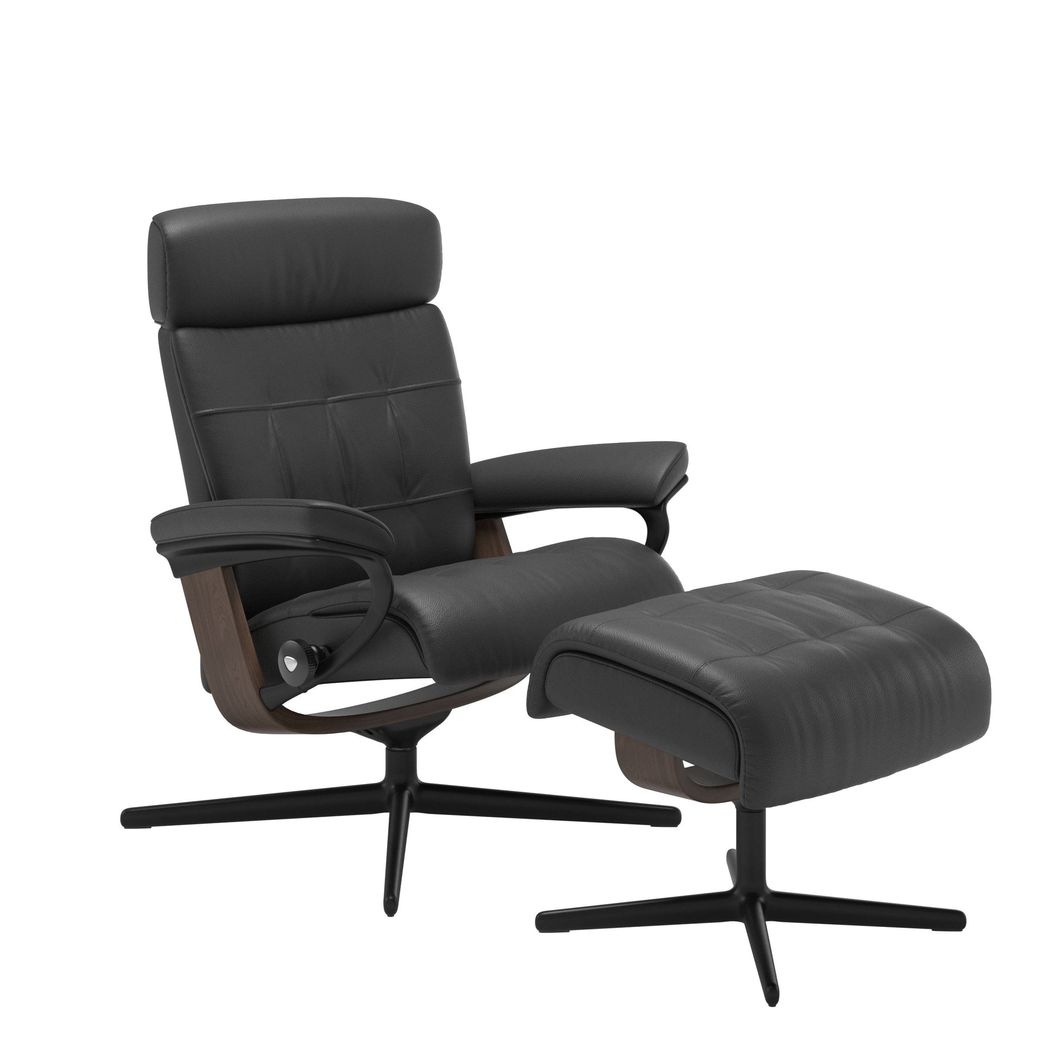 Stressless Erik Cross lænestol i Velaro Anthracite
