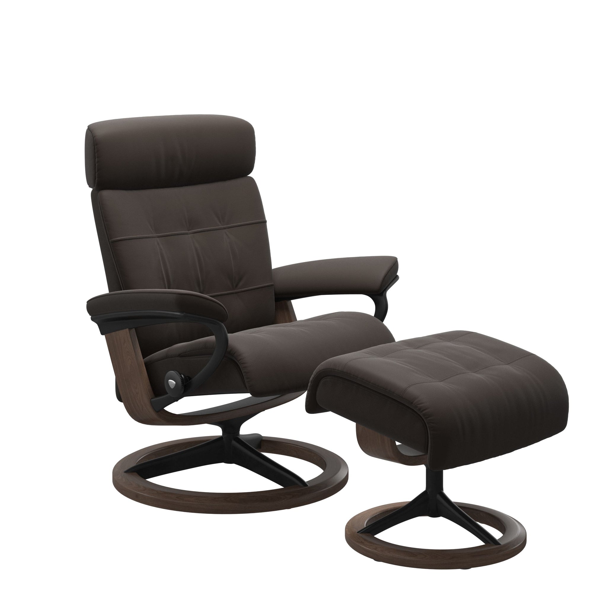Stressless Erik Signature lænestol i Paloma Chestnut