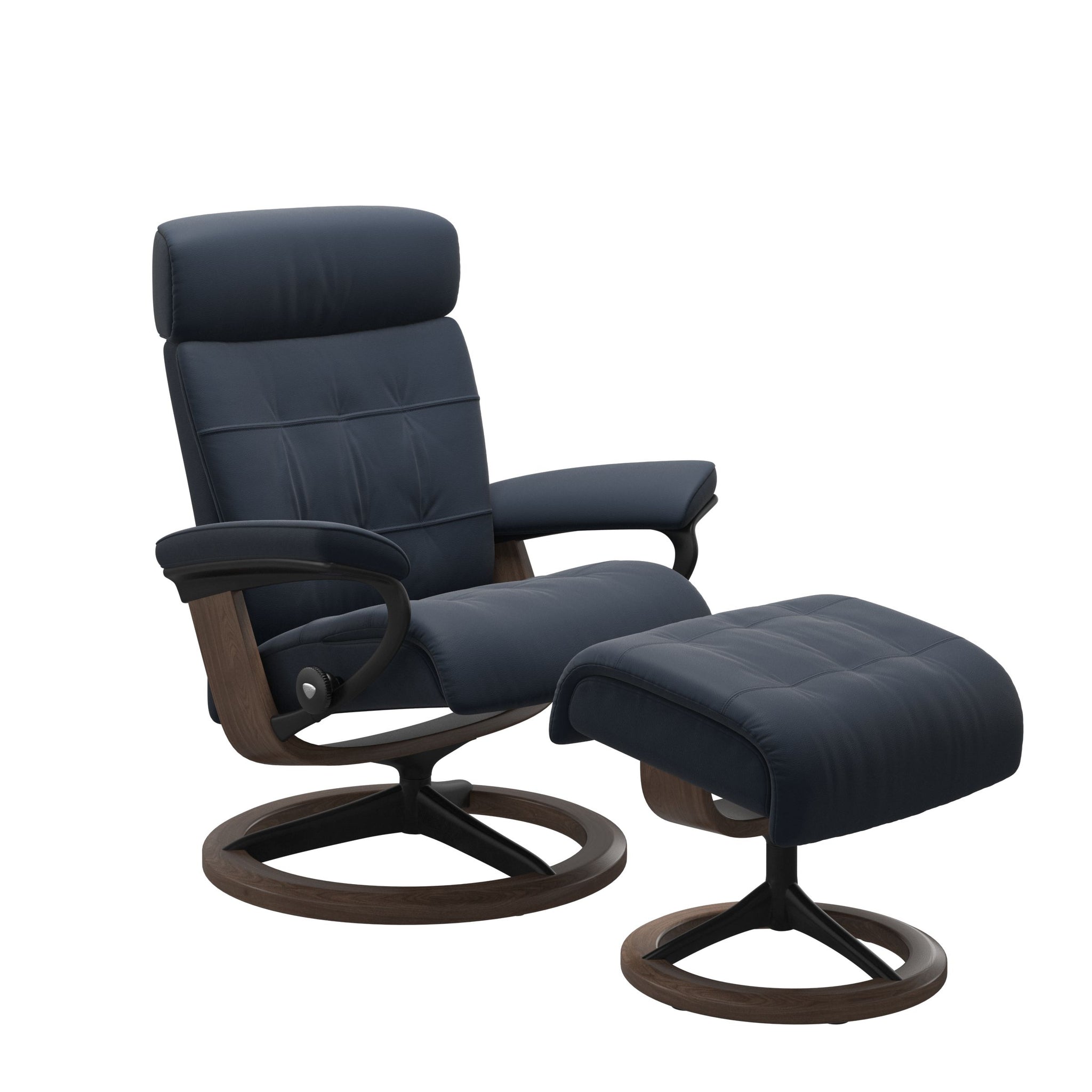 Stressless Erik Signature lænestol i Paloma Oxford Blue