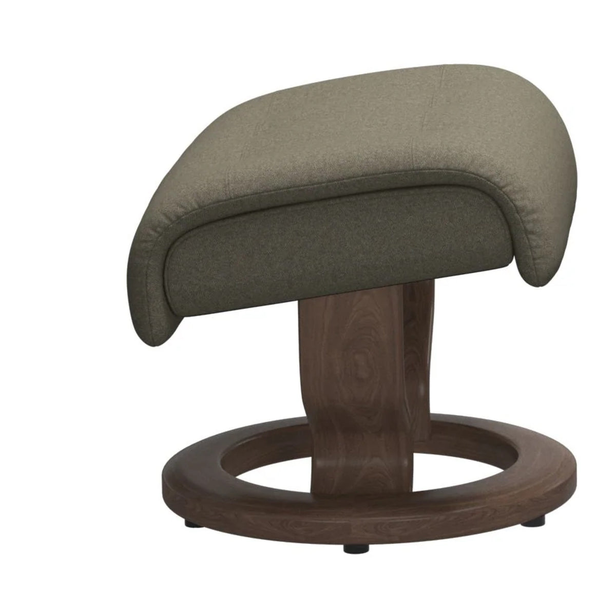 Stressless Erik fodskammel med Classic-stel i Calido Olive