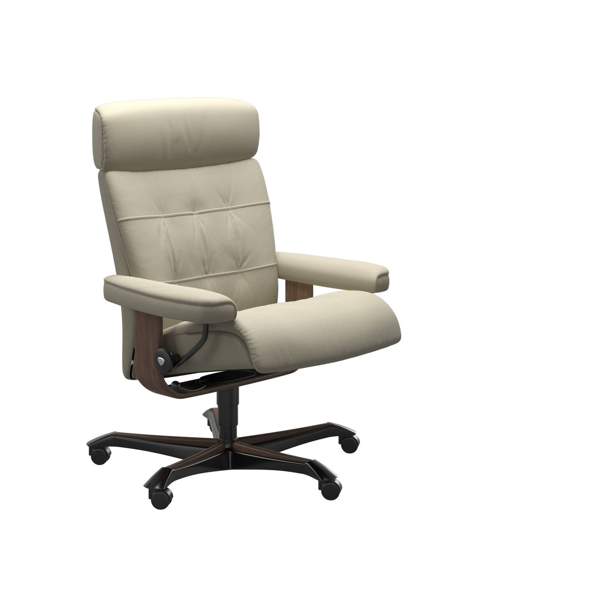 Stressless Erik kontorstol i Paloma Light Grey