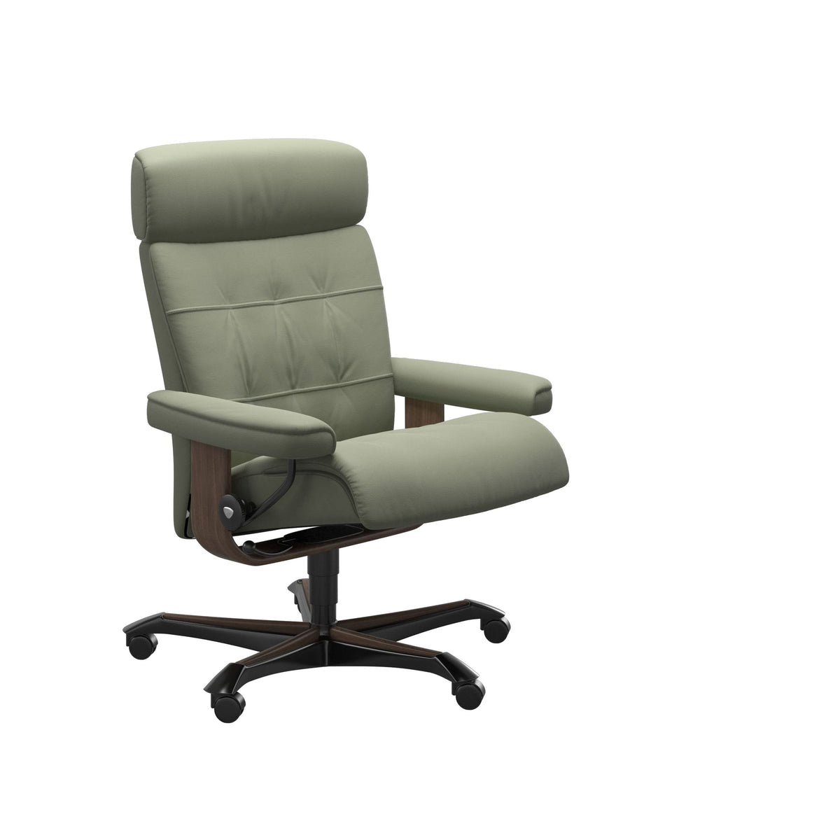 Stressless Erik kontorstol i Paloma Shadow Green